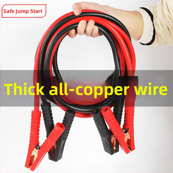 Auto kabel za pokretanje baterije s bakrenim vodičem, PVC izolacija, duljina 2-5 m, univerzalno