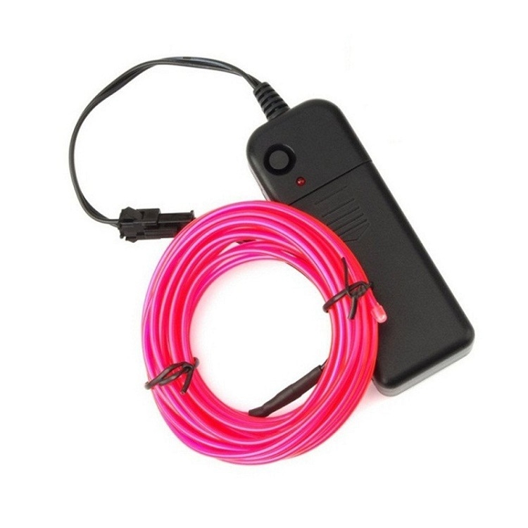 Kostim Stickmana s LED EL svjetlećim linijama