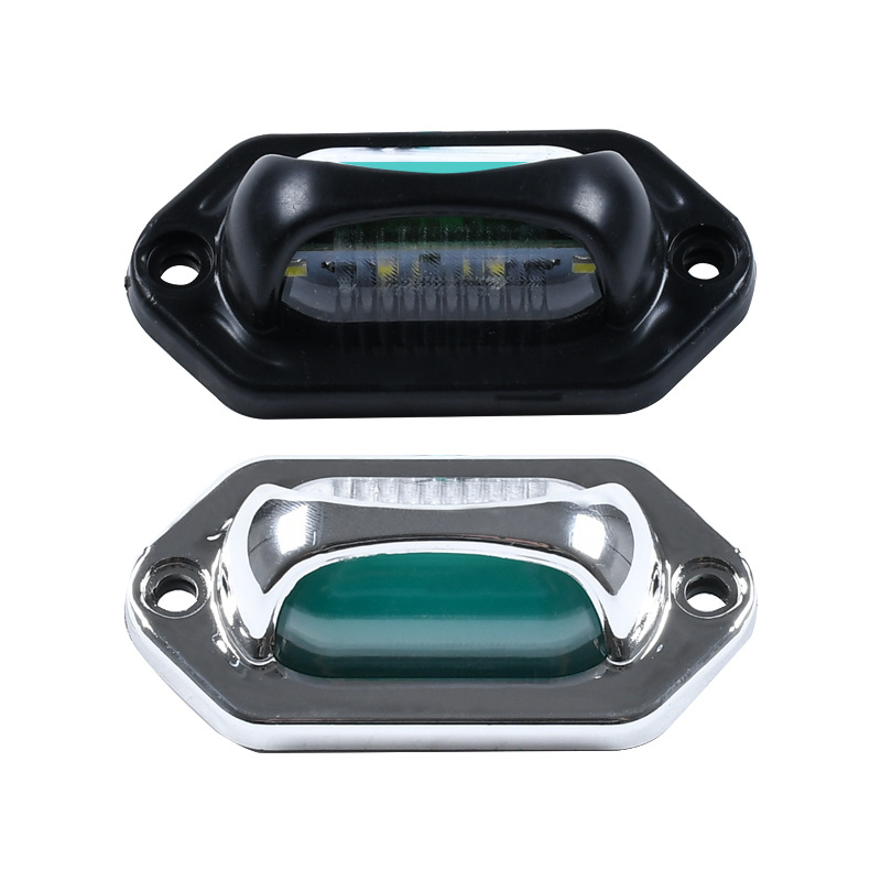 Kahekülgne numbrimärgi valgus veoautodele, LED, 24V, 5W, polükarbonaat