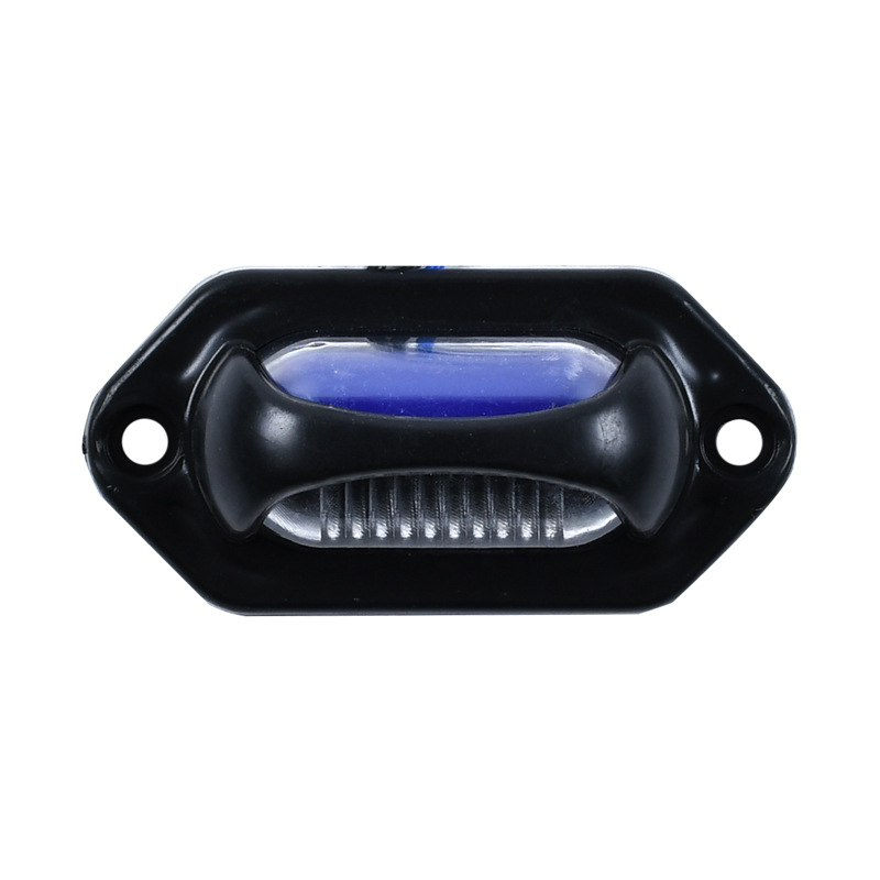 Kahekülgne numbrimärgi valgus veoautodele, LED, 24V, 5W, polükarbonaat