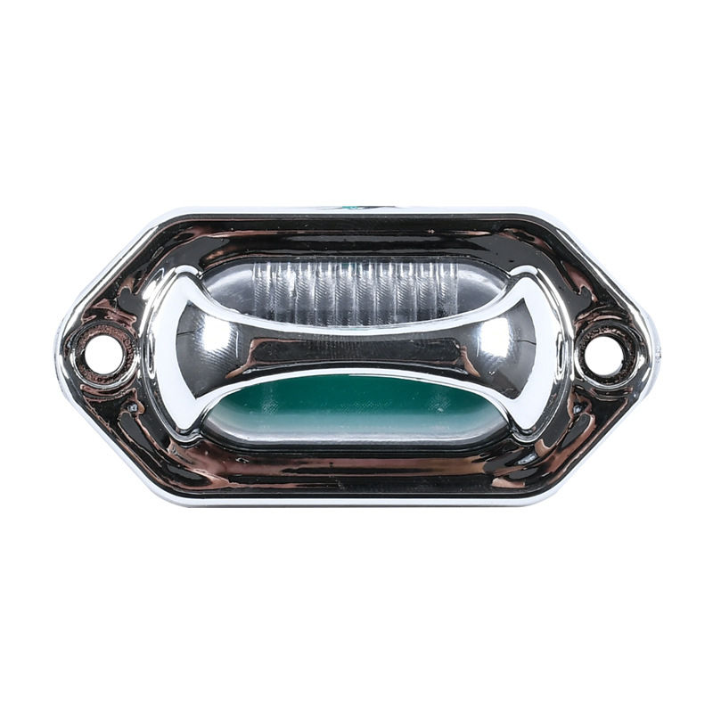 Kahekülgne numbrimärgi valgus veoautodele, LED, 24V, 5W, polükarbonaat