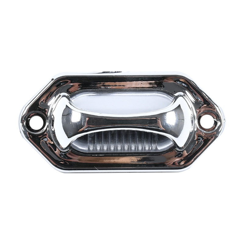 Kahekülgne numbrimärgi valgus veoautodele, LED, 24V, 5W, polükarbonaat