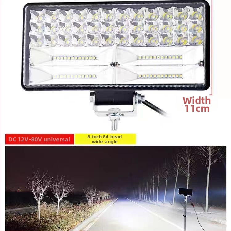 LED reflektor nehézgéphez Y32, 12V, 60W, 3000 lm, 6000K
