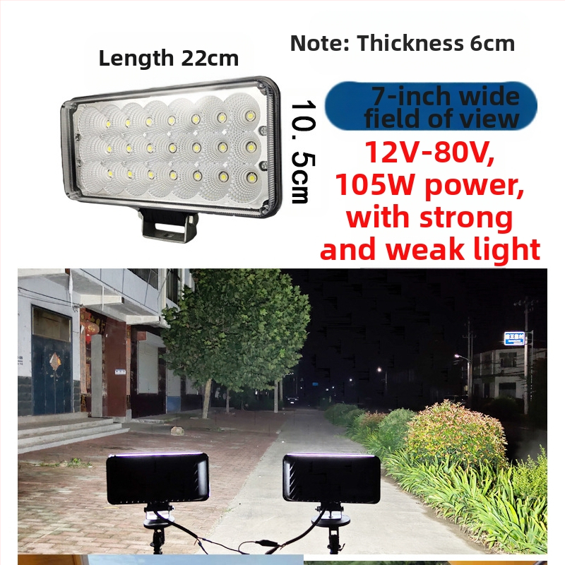 LED reflektor nehézgéphez Y32, 12V, 60W, 3000 lm, 6000K