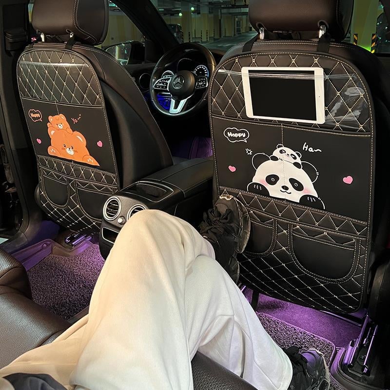 Automobilio galinio sėdynės apsauginė kilimėlis, tinkamas vaikų sėdynėms, atsparus smūgiams ir dėvėjimuisi