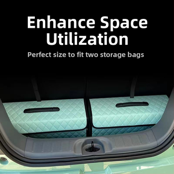 Fatiir Οργανωτής πορτ-μπαγκάζ αυτοκινήτου, πτυσσόμενο κουτί αποθήκευσης, μεγάλη χωρητικότητα, υλικό από χαρτί