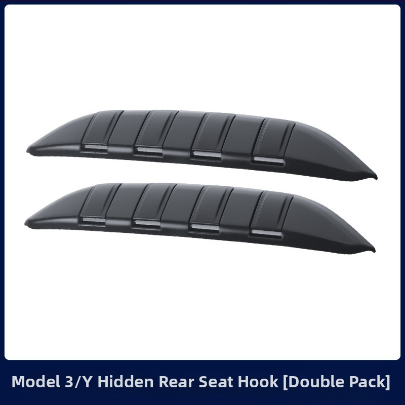 Закачалка за задната облегалка на Tesla Model Y и Model 3 със държач за телефон и таблет – монтаж със щипка, електрическо зажимане