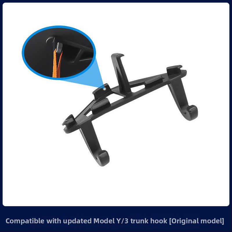 Закачалка за задната облегалка на Tesla Model Y и Model 3 със държач за телефон и таблет – монтаж със щипка, електрическо зажимане