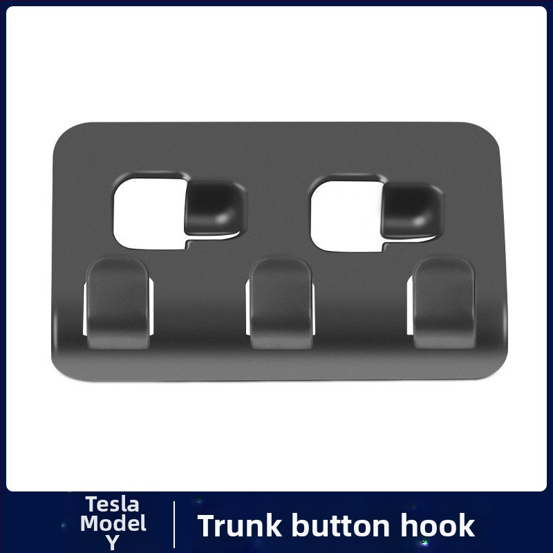 Закачалка за задната облегалка на Tesla Model Y и Model 3 със държач за телефон и таблет – монтаж със щипка, електрическо зажимане