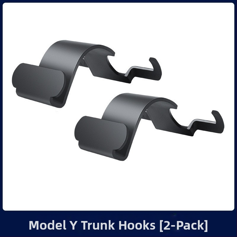 Закачалка за задната облегалка на Tesla Model Y и Model 3 със държач за телефон и таблет – монтаж със щипка, електрическо зажимане