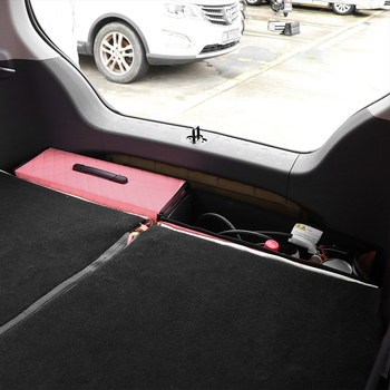 Δερμάτινο κουτί αποθήκευσης πορτ-μπαγκάζ με υφή κόκκων, εγκατάσταση με βύσμα