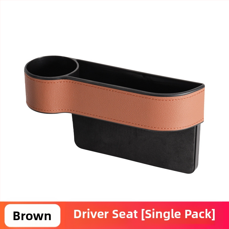 Cutie din piele pentru depozitare în spațiul dintre scaunul auto, universală, pentru agățat, personalizabilă.