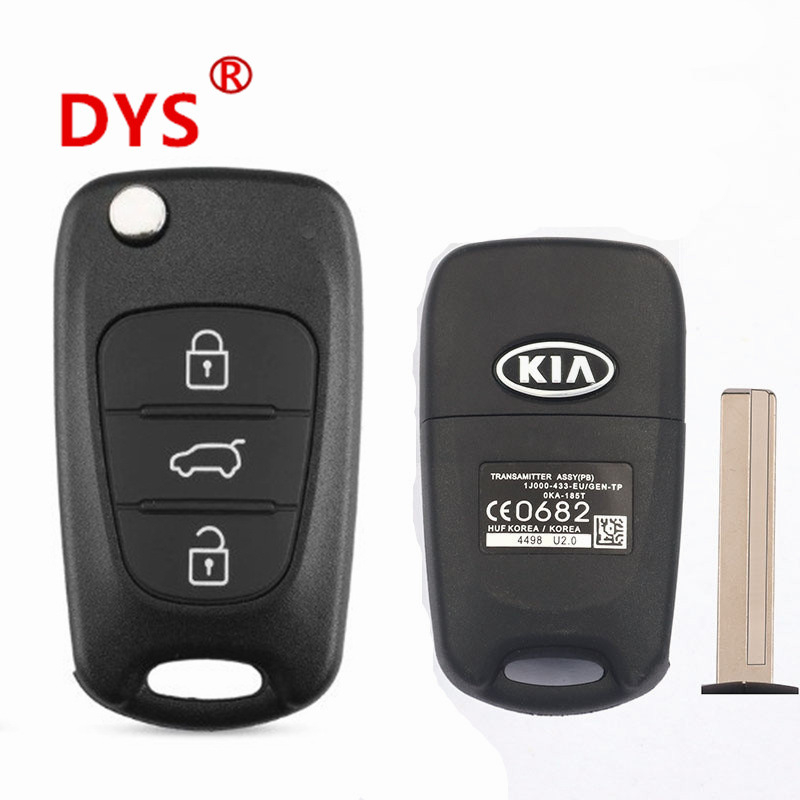 Carcasă de cheie la distanță pentru modelele Hyundai/Kia (i30, ix35, Rena, Sonata 8, Lion Run, Smart Run, K2K5) – carcasă din ABS, lamă de cheie din cupru, procesare personalizabilă, model 01, greutate 1