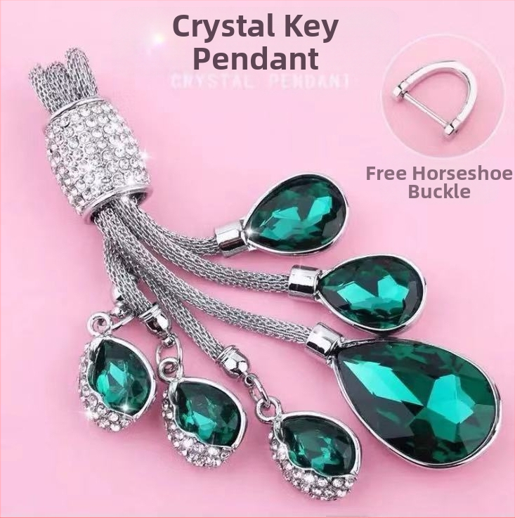 Автомобилен ключодържател с кристален диамант, модел A03, марка Ai Youqi