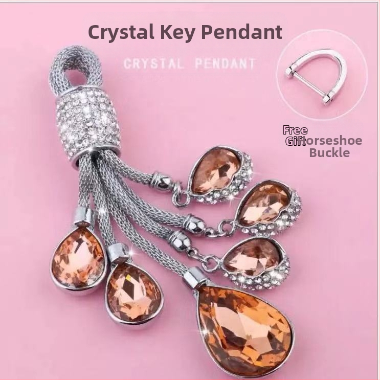 Автомобилен ключодържател с кристален диамант, модел A03, марка Ai Youqi