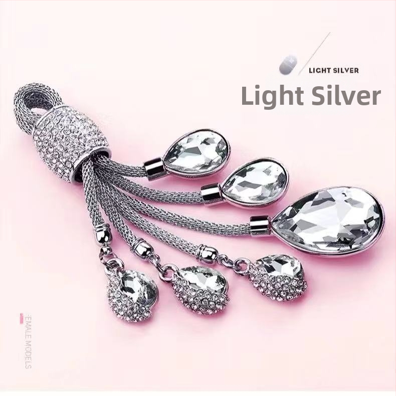 Автомобилен ключодържател с кристален диамант, модел A03, марка Ai Youqi