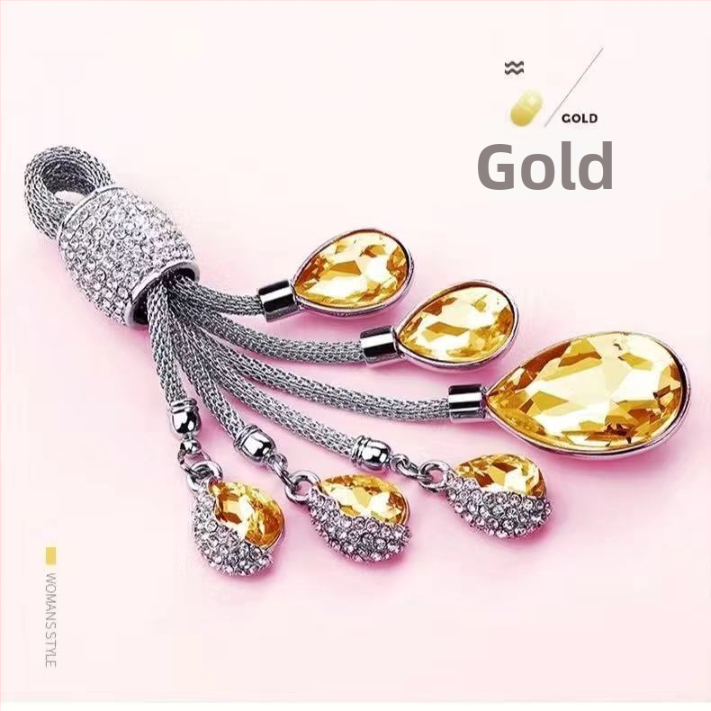 Автомобилен ключодържател с кристален диамант, модел A03, марка Ai Youqi