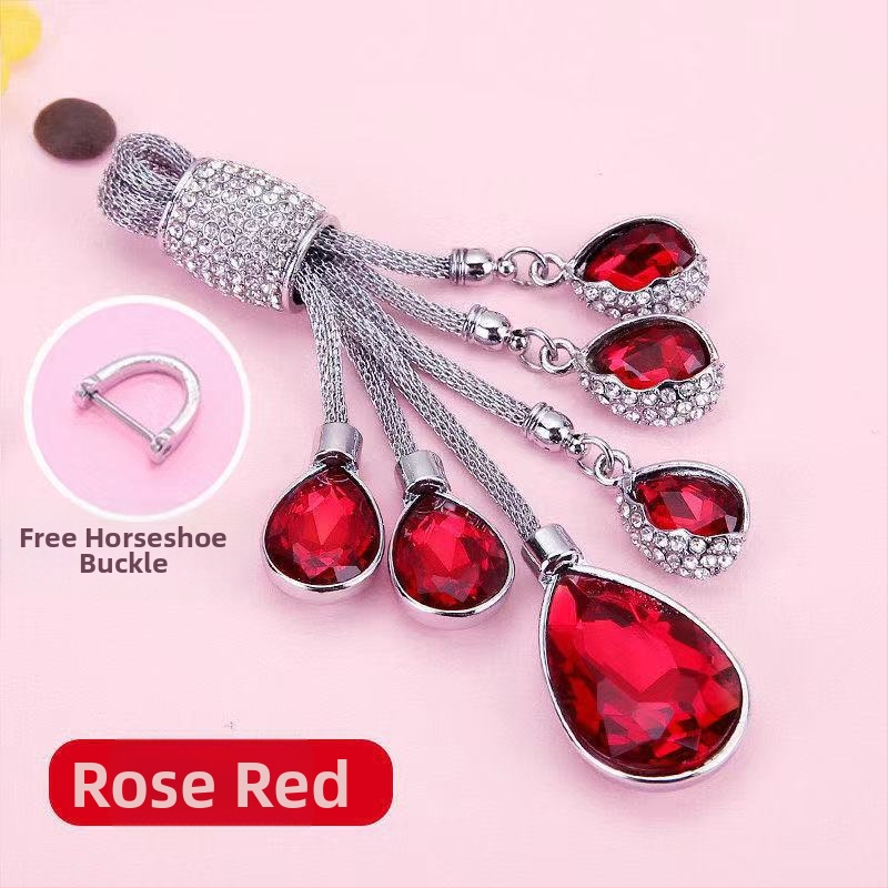 Автомобилен ключодържател с кристален диамант, модел A03, марка Ai Youqi