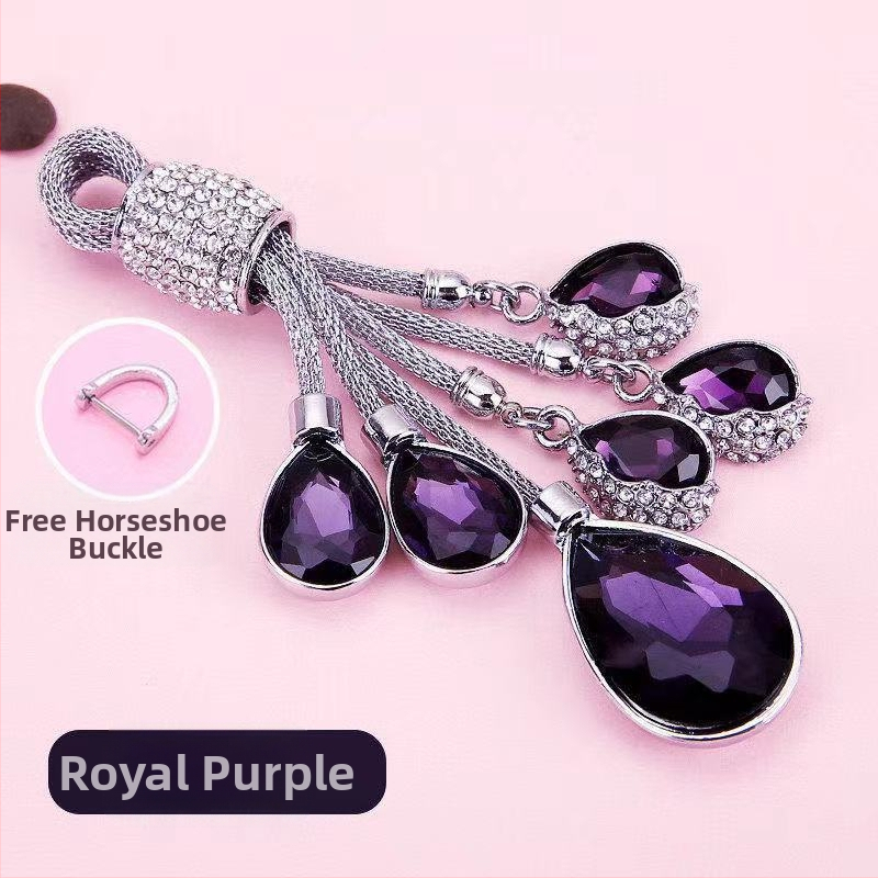 Автомобилен ключодържател с кристален диамант, модел A03, марка Ai Youqi