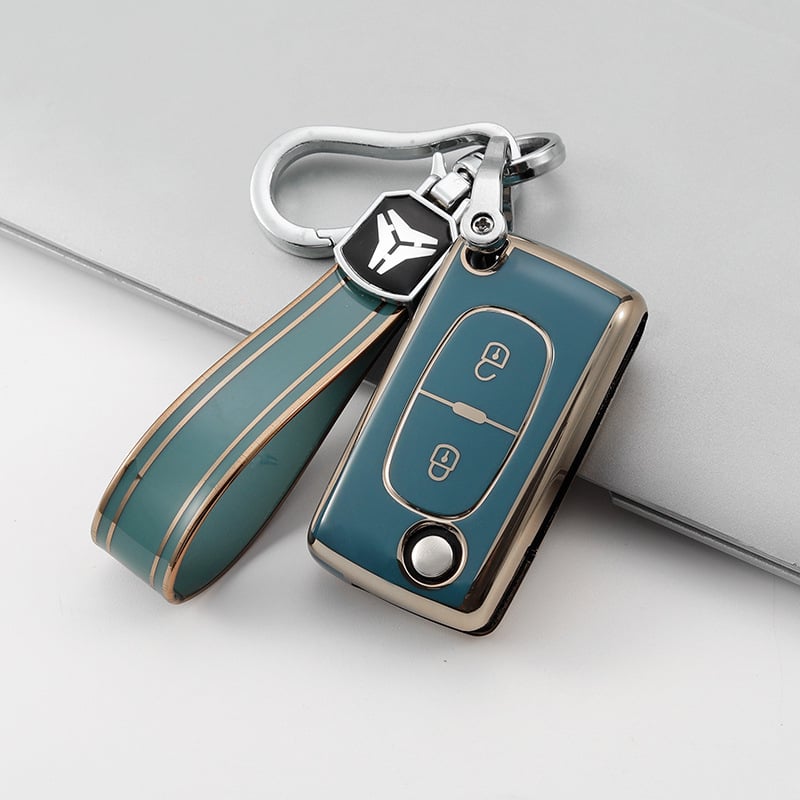 Futrola za ključ Peugeot D11J3, TPU, jednostavan stil, YHC