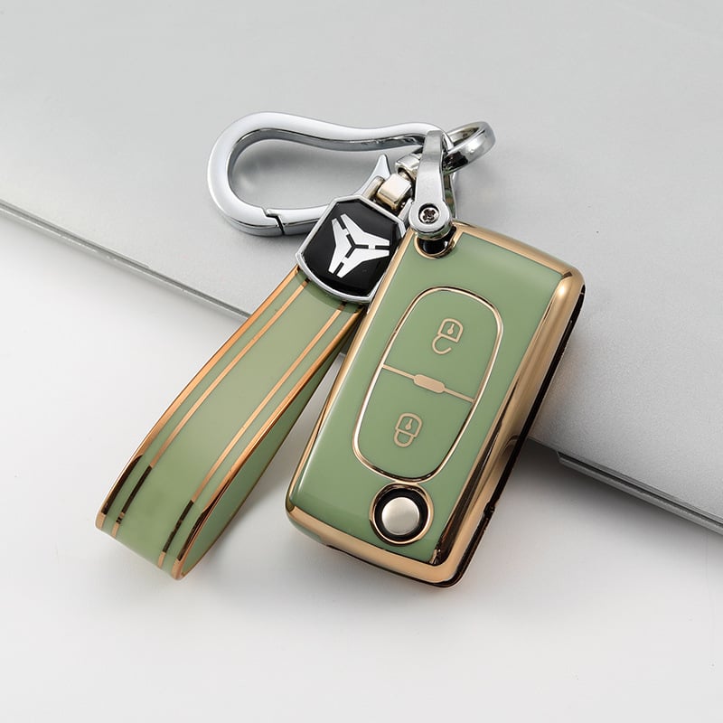 Futrola za ključ Peugeot D11J3, TPU, jednostavan stil, YHC
