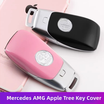Capac de husă pentru cheie Mercedes-Benz pentru A-, C-, E-, S-class și GLB | material TPU | design simplu