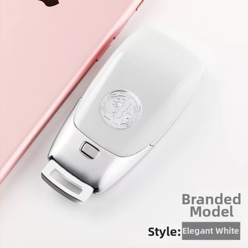 Capac de husă pentru cheie Mercedes-Benz pentru A-, C-, E-, S-class și GLB | material TPU | design simplu