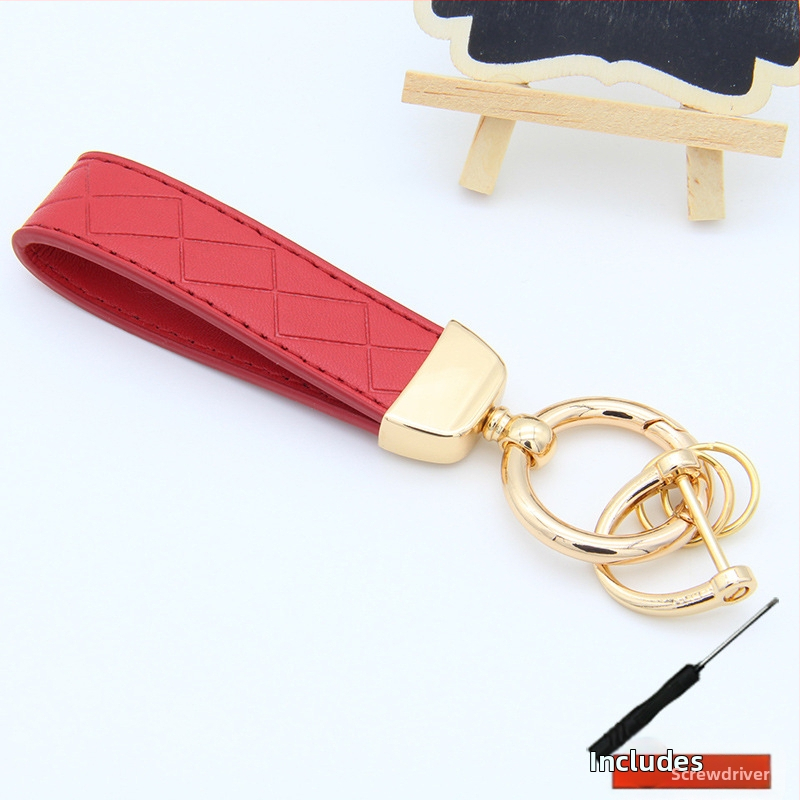 Ключодържател за автомобил, цинкова сплав, диамантено релефен модел, стил лайт лукс, съвместим с Mercedes-Benz, BMW, Audi, Volkswagen