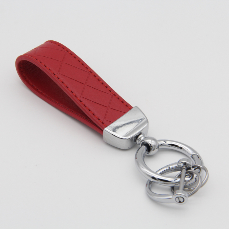 Ключодържател за автомобил, цинкова сплав, диамантено релефен модел, стил лайт лукс, съвместим с Mercedes-Benz, BMW, Audi, Volkswagen