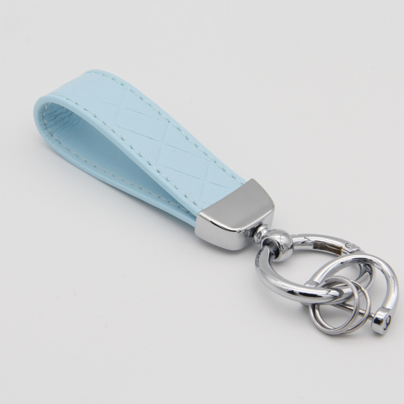 Ключодържател за автомобил, цинкова сплав, диамантено релефен модел, стил лайт лукс, съвместим с Mercedes-Benz, BMW, Audi, Volkswagen