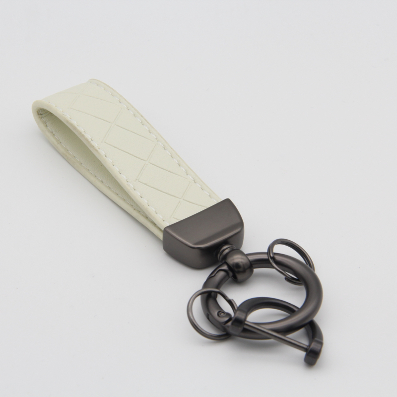 Ключодържател за автомобил, цинкова сплав, диамантено релефен модел, стил лайт лукс, съвместим с Mercedes-Benz, BMW, Audi, Volkswagen