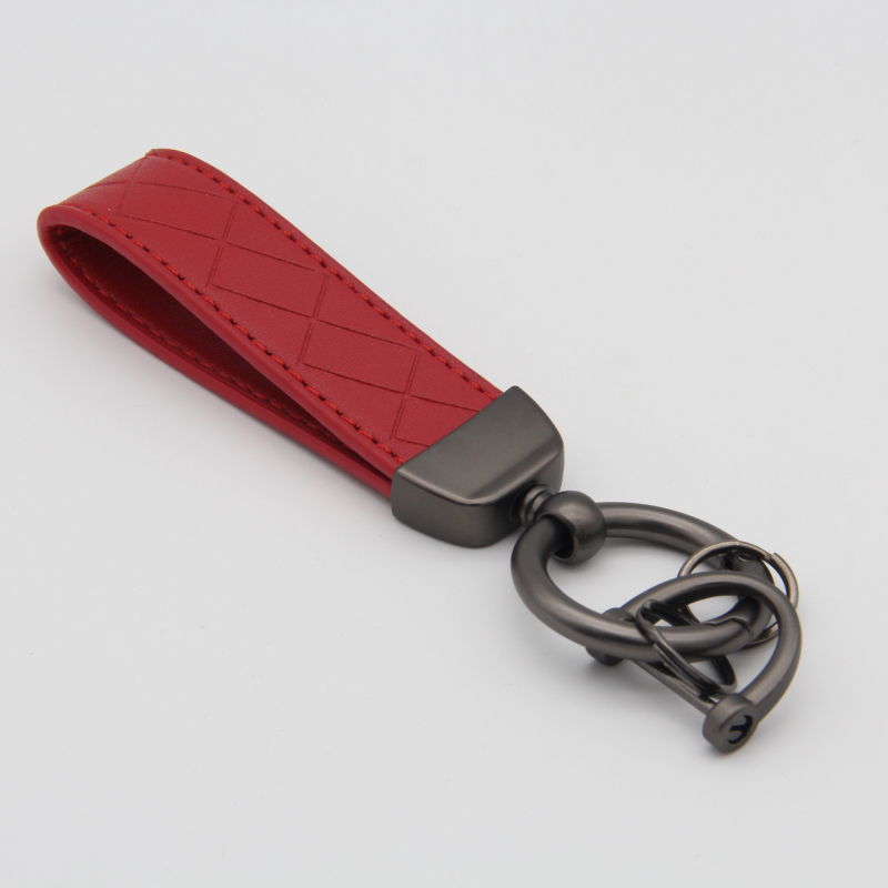 Ключодържател за автомобил, цинкова сплав, диамантено релефен модел, стил лайт лукс, съвместим с Mercedes-Benz, BMW, Audi, Volkswagen