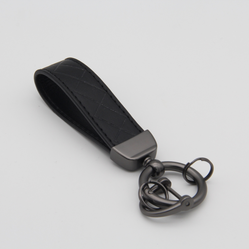 Ключодържател за автомобил, цинкова сплав, диамантено релефен модел, стил лайт лукс, съвместим с Mercedes-Benz, BMW, Audi, Volkswagen