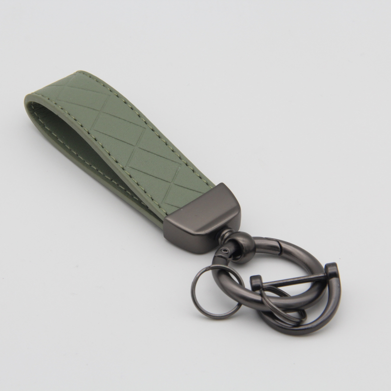 Ключодържател за автомобил, цинкова сплав, диамантено релефен модел, стил лайт лукс, съвместим с Mercedes-Benz, BMW, Audi, Volkswagen