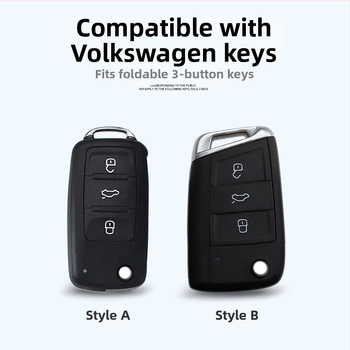 Huihuang Da Volkswagen TPU калъф за ключове за Lavida, Bora, Sagitar, Jetta, Polo, Tiguan и Santana