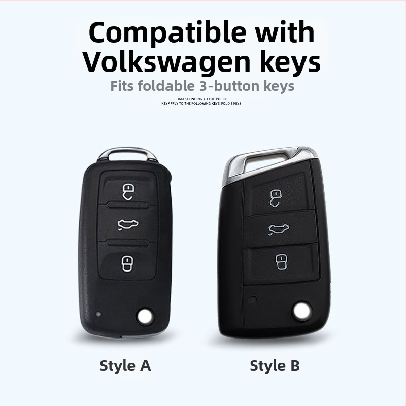 Huihuang Da Volkswagen TPU калъф за ключове за Lavida, Bora, Sagitar, Jetta, Polo, Tiguan и Santana