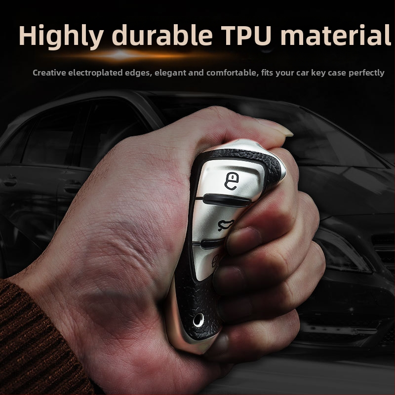 Huihuang Da Volkswagen TPU калъф за ключове за Lavida, Bora, Sagitar, Jetta, Polo, Tiguan и Santana