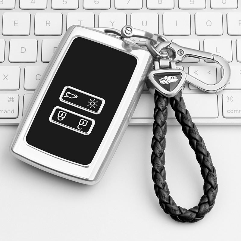 Renault Espace/TCe 300 TPU futrola za ključ s kopčom, jednostavan stil