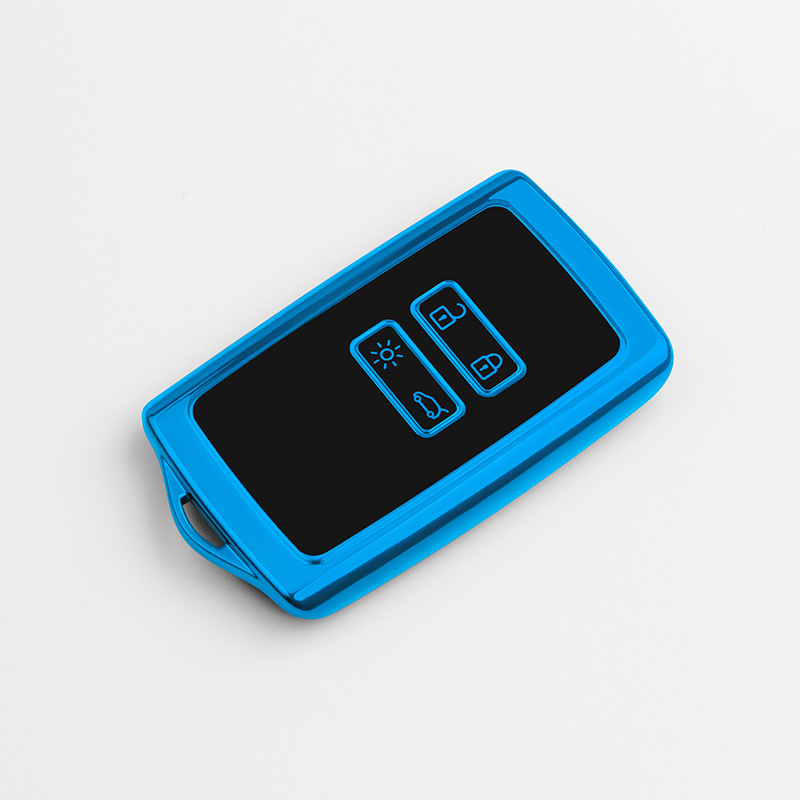 Renault Espace/TCe 300 TPU atslēgu vāciņš ar sprādzi, vienkāršs stils