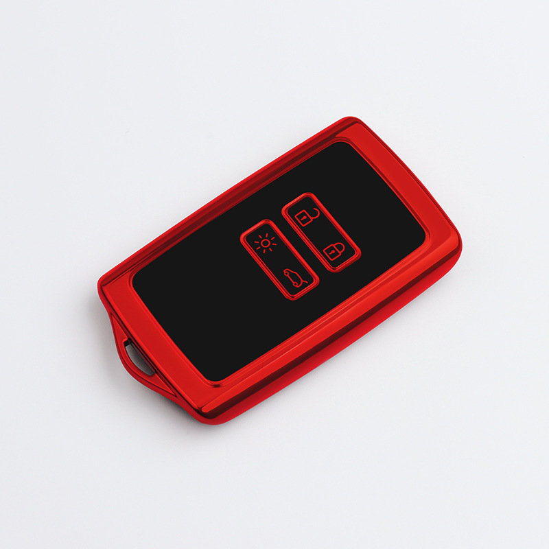 Renault Espace/TCe 300 TPU atslēgu vāciņš ar sprādzi, vienkāršs stils