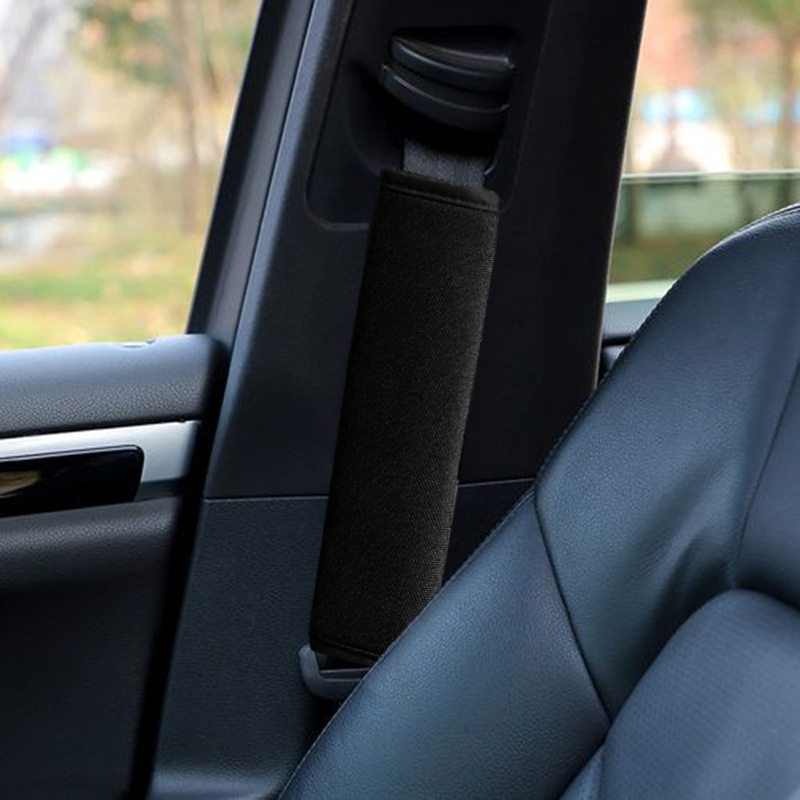 Pernă pentru centura de siguranță din material ice silk, design drăguț cu desene animate, universal pentru toate anotimpurile, accesoriu auto