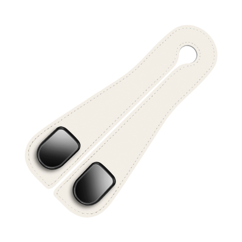 Скрит органайзер за облегалката на задния ред с двойна кука и метални куки — държач за телефон и място за съхранение, материал микрофибърна кожа + ABS