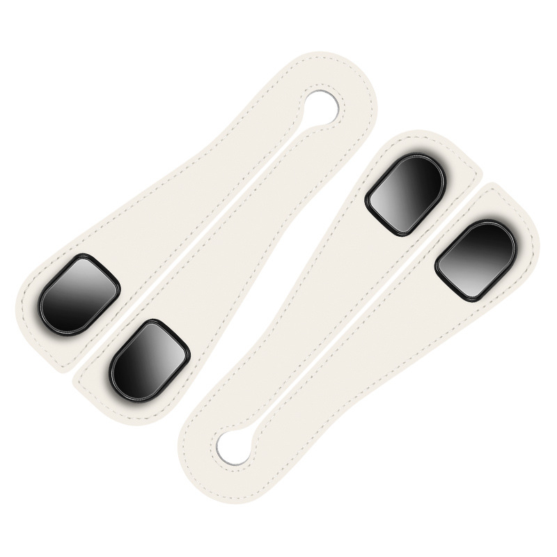 Скрит органайзер за облегалката на задния ред с двойна кука и метални куки — държач за телефон и място за съхранение, материал микрофибърна кожа + ABS