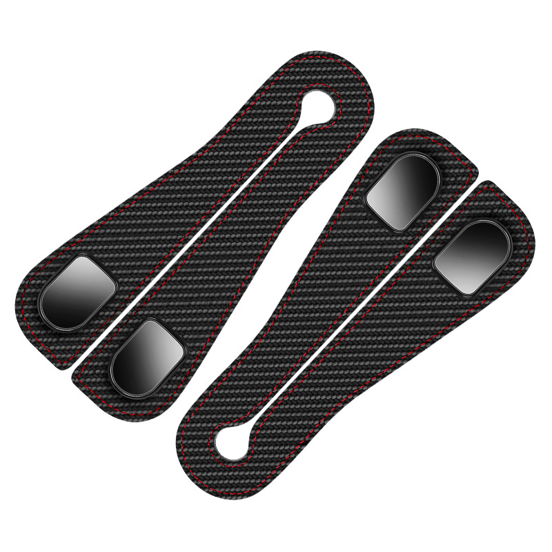 Скрит органайзер за облегалката на задния ред с двойна кука и метални куки — държач за телефон и място за съхранение, материал микрофибърна кожа + ABS