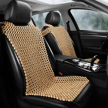 Μαξιλαράκι αυτοκινήτου με ξύλινες χάντρες — σετ 3 τεμαχίων, ξύλινος γέμισμα, μάρκα 007