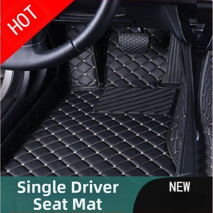 Δερμάτινο πατάκι οδηγού αυτοκινήτου, με εκτυπωμένο λογότυπο, Peugeot 301