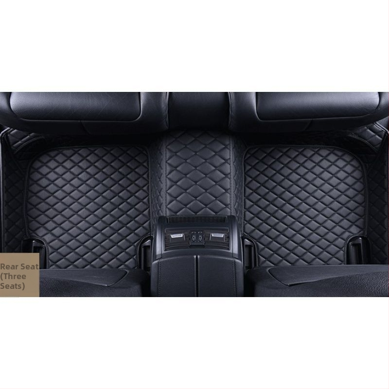 Ādas automašīnas grīdas paklājs vadītājam, ar drukātu logotipu, Peugeot 301