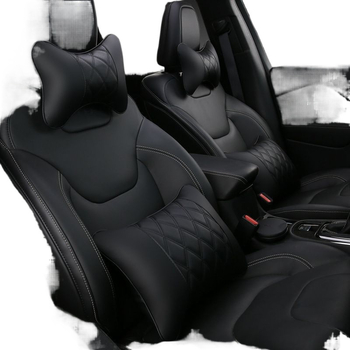 Ζεύγος μαξιλαριών προσκέφαλου αυτοκινήτου, ευρωπαϊκό στυλ, γέμισμα από πολυεστερική ίνα.