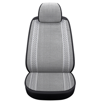 Автомобилна подложка за седалка - дишаща Ice Silk повърхност, пълнеж памук, марка JS, за четири сезона, обработка по поръчка