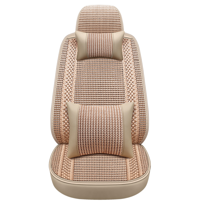 Autóülés párna Ice Silk felülettel, gyapot töltet, JS márka, négy évszakos használat, testreszabás elérhető